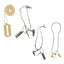 Eson - Necklace Razor Blade & Barber Tools