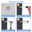Eson - Hair Dryer Holder Wall Mounted Spiral Shape