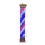 Gabri - Barber Pole Led Light Floor Lantern Style (Bronze & Copper Rotating Illuminating Stripes) 2.1m