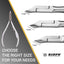 Kiepe - Cuticle Nippers Extra Sharp Stainless Steel Cobalt 0603.10