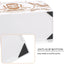Eson - Scissor & Brush Holder Non-Slip With Thin Nylon Bristles Gold Pattern (White) - Eson Direct