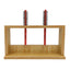 Eson - Scissor & Brush Holder Wooden Stand (Natural) - Eson Direct