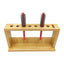 Eson - Scissor & Brush Holder Wooden Stand (Natural) - Eson Direct