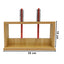 Eson - Scissor & Brush Holder Wooden Stand (Natural) - Eson Direct