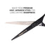 Samurai - 101-610BK Classic Pro Black Titanium Scissors 6 Inch (16cm)