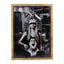 Bold and Edgy Haircut & Shave Themed Framed Poster