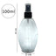 Eson - Hair Water Spray Bottle 100ml Empty Portable Travel Size (Clear)