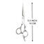 Kiepe - 2813 Monster Cut Razor Edge Scissors Semi Offset 5.5 Inch (14cm)