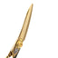 Samurai - 6" Classic Pro Offset Scissor Gold (101-710)