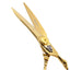 Samurai - 6" Classic Pro Offset Scissor Gold (101-710)