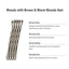 Eson - Brown Kirby Grips – Wavy Hair Grips 5cm