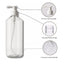 Eson - Clear Bottle & Pump 1000ml