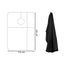 Hair Tools - Barber Hairdressing Hair Cutting Cape & Gown Spiral Design With Poppers