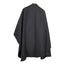 Hair Tools - Barber Hairdressing Hair Cutting Cape & Gown Unisex Black With Poppers