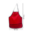 Gabri - Barber Hairdressing Hair Cutting Apron Red