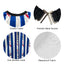 Gabri - Hair Cutting Capes & Gowns Blue & White Stripes