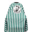 Green & White Stripe