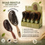 B.You - Boar Bristle Detangler Wheat Straw Brush Natural