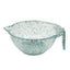 Eson - Hair Colour Mixing Bowl Pour-Spout Handle With Measurements (Blue Glitter) - Eson Direct