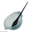 Eson - Hair Colour Mixing Bowl Pour-Spout Handle With Measurements (Blue Glitter) - Eson Direct