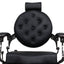 Barber Chair - Vintage Style Black & Shiny Black Accents