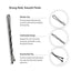 Eson - Black Kirby Grips – Wavy Hair Grips 6cm