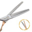 QT Quality Tools - Pro-X Series 32 Professional Left Handed Thinning Scissors 5.5 inch (14cm)