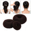 Hair Tools - Bun Ring Brown 12cm