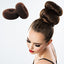 Hair Tools - Bun Ring Brown 12cm