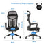 Eson - Ergonomic Swivel Chair with Lumbar Support & Footrest