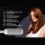 Olivia Garden - Expert Blowout Speed Wavy Bristles White & Grey 45mm