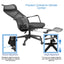 Eson - Ergonomic Swivel Chair with Lumbar Support & Footrest