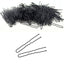 Eson - Black Wavy U-Pins – Bun & Updo Hair Pins 5cm