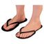 SalonServe - Disposable Flip Flops Black 12 Pairs