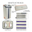 Scratch - Dual-Chamber Mop & Bucket System with 3 Washable Microfibre