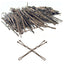 Eson - Brown Kirby Grips – Wavy Hair Grips 6cm