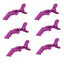 Eson - Crocodile Hair Clip 6pcs