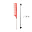 Head Jog - 203 Pin Tail Comb 21cm