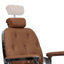 Barber Chair - Luxurious Belmont  Tan & Chrome Accents