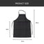 Morfose - Barber Hairdressing Tint Apron Black
