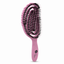 B.You - Boar Bristle Detangler Wheat Straw Brush Pastel Bloom Pink