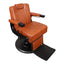 Barber Chair - Retro Camel & Black Accents