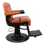 Barber Chair - Retro Camel & Black Accents