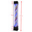 Gabri - Modern Square LED Barber Pole