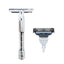 Big Roc - 2-in-1 Hybrid Razor for Double-Edge & Cartridge Blades