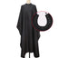 Eson - Barber Hairdressing Hair Cutting Capes & Gowns With Silicone Neckline Black