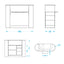 Alpeda - Boho Round Reception Desk