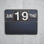 Eson - Calendar Black Board Wall Hanging
