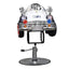 Kids Barber Chairs - Retro Police Car Navy Blue