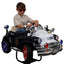Kids Barber Chairs - Retro Police Car Navy Blue